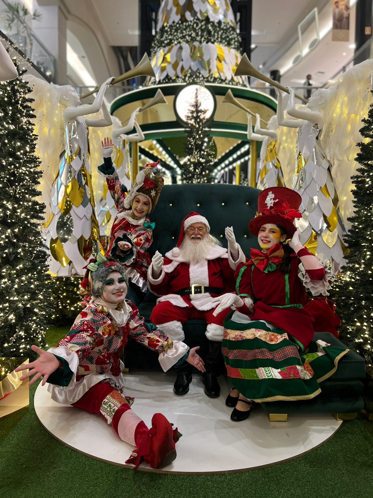 AIRAZ conquista Prêmio Abrasce 2026 com ação de Natal que emocionou clientes nos shoppings da Rede Bourbon 