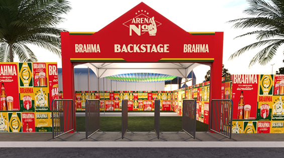 Backstage da Arena Nº1 reúne open bar premium, shows e transmissão dos jogos da Seleção em Porto Alegre