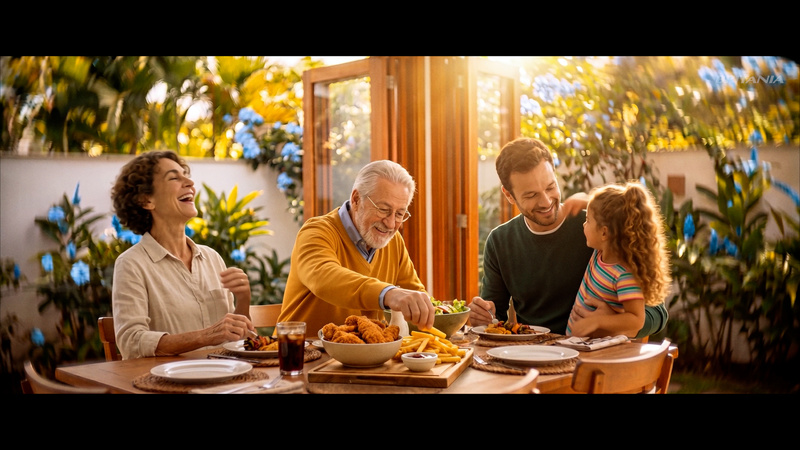 Britânia reforça conexão entre pais e filhos em campanha de Dia dos Pais