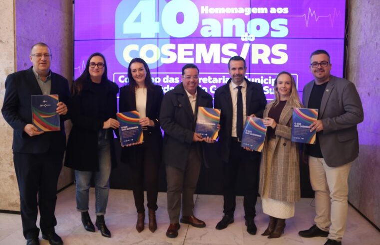 COSEMS-RS lança “O SUS que queremos” com propostas para os candidatos ao Governo do Estado