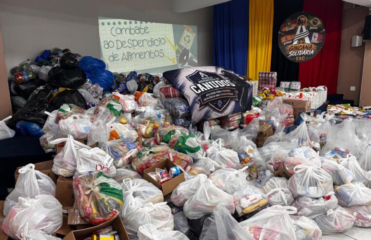 Parceria entre o Sesc Mesa Brasil e a Escola Adventista Canudos arrecada mais de 4,4 toneladas de alimentos em escola de Novo Hamburgo