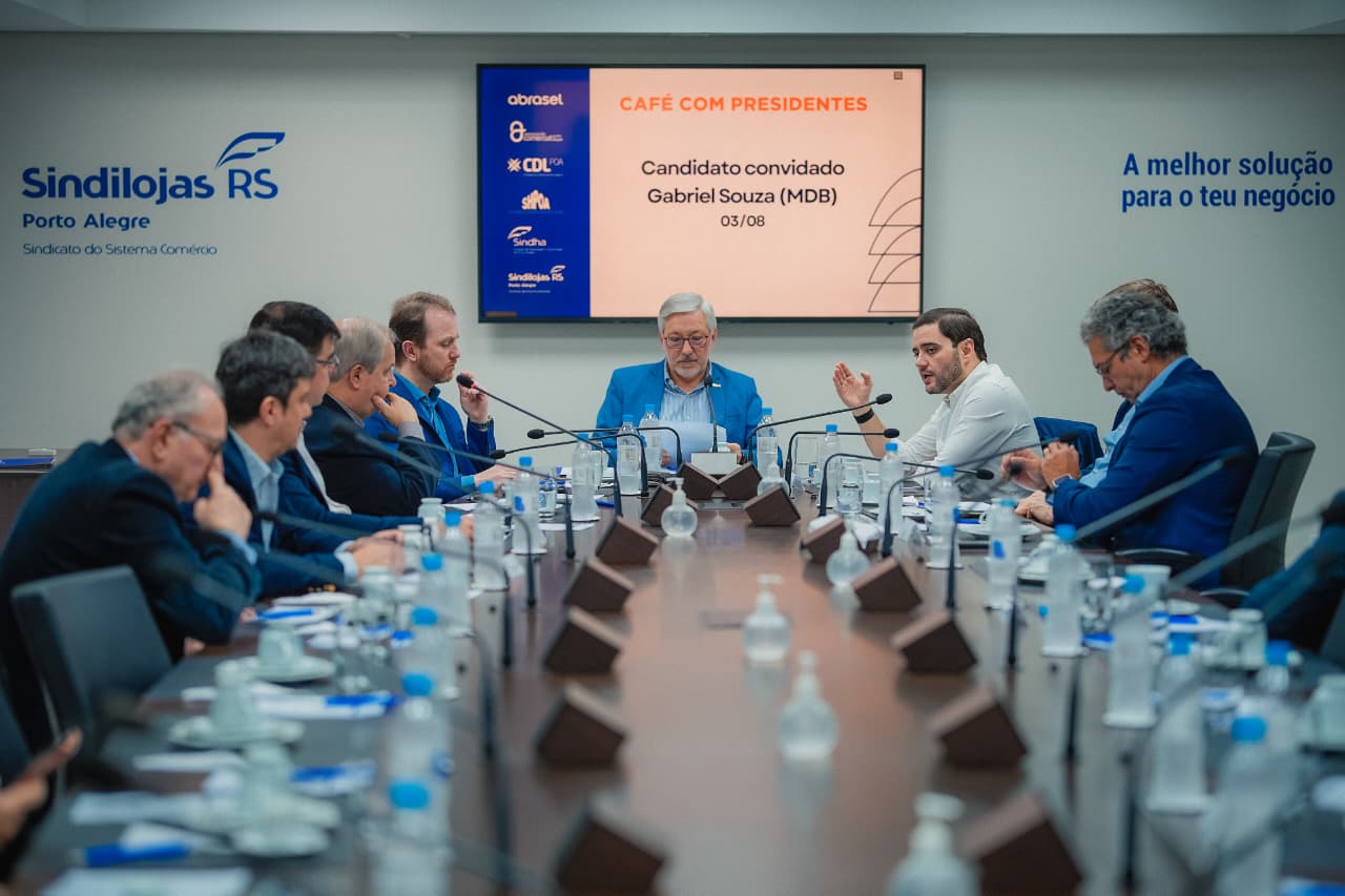 Gabriel Souza participa da primeira edição dos Cafés com Presidentes