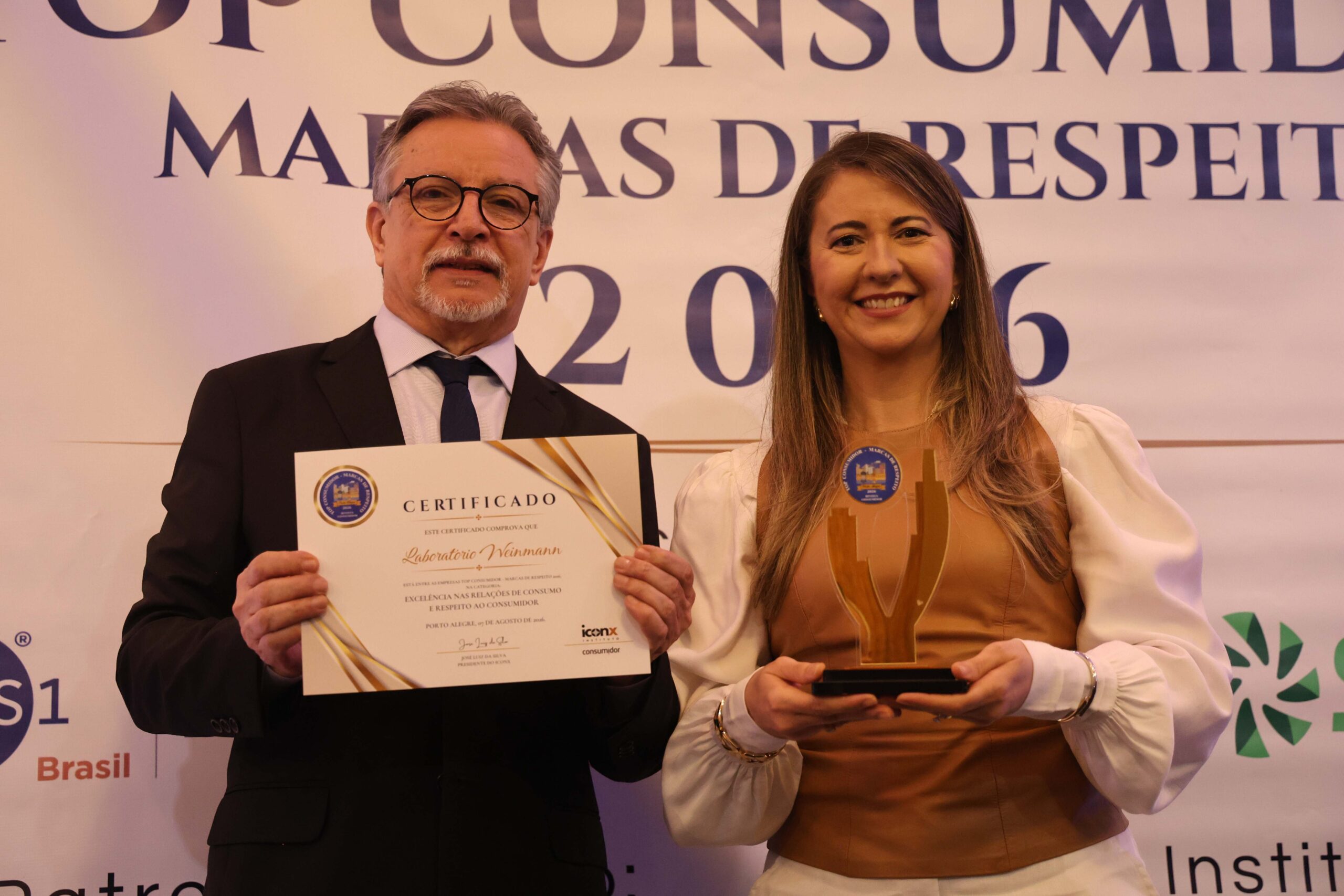 Weinmann recebe o prêmio Top Consumidor – Marcas de Respeito 2026