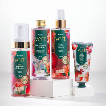 Panvel amplia linha Vert com o lançamento de nova fragrância de Romã
