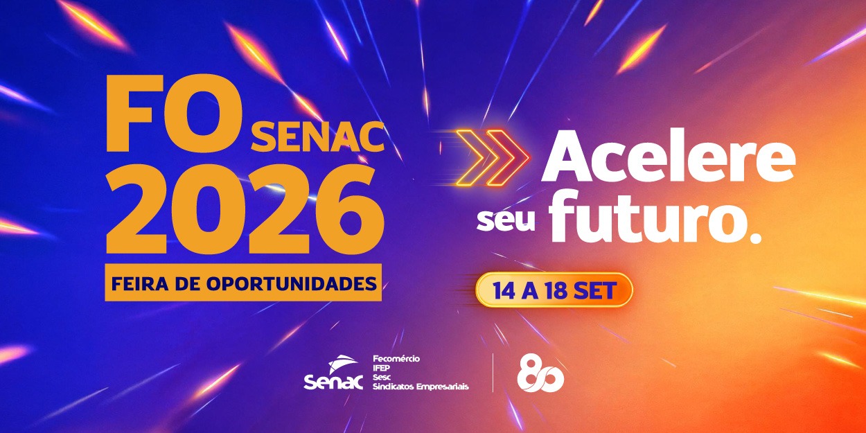 Acelere seu futuro: Feira de Oportunidades do Senac-RS promove programação gratuita para quem busca impulsionar a carreira