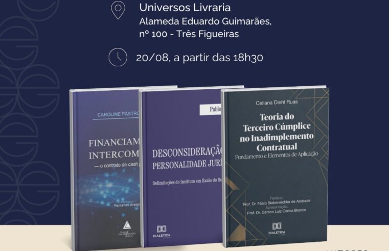 Sócios do escritório André Estevez Advogados lançam publicações nessa quinta-feira, em Porto Alegre