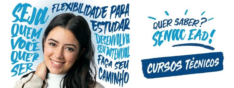 Senac EAD abre inscrições para cursos técnicos