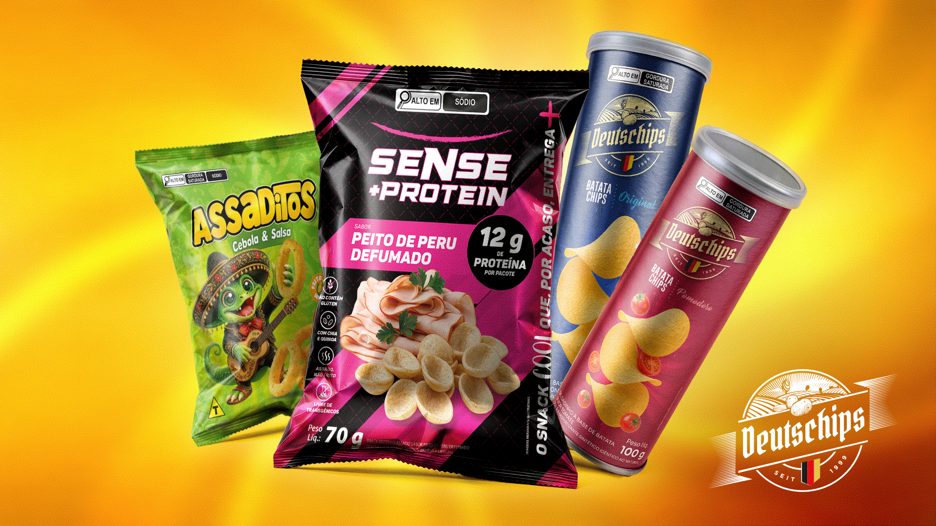 MDA Alimentos amplia portfólio e lança snacks proteicos e Deutschips em Tubo