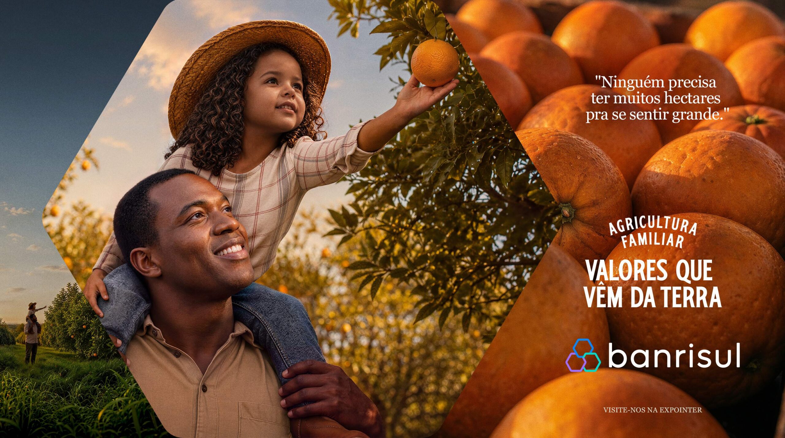 Campanha da Matriz para o Banrisul na Expointer 2026 valoriza a Agricultura Familiar