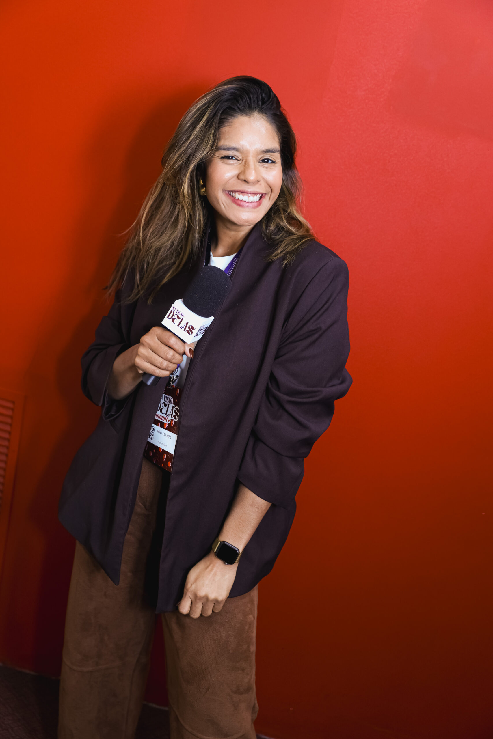 Nina Leonel participou do Na Visão Delas Summit