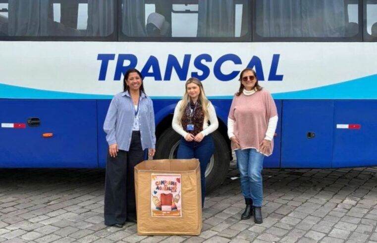 Transcal arrecada mais de 300 peças em campanha do agasalho