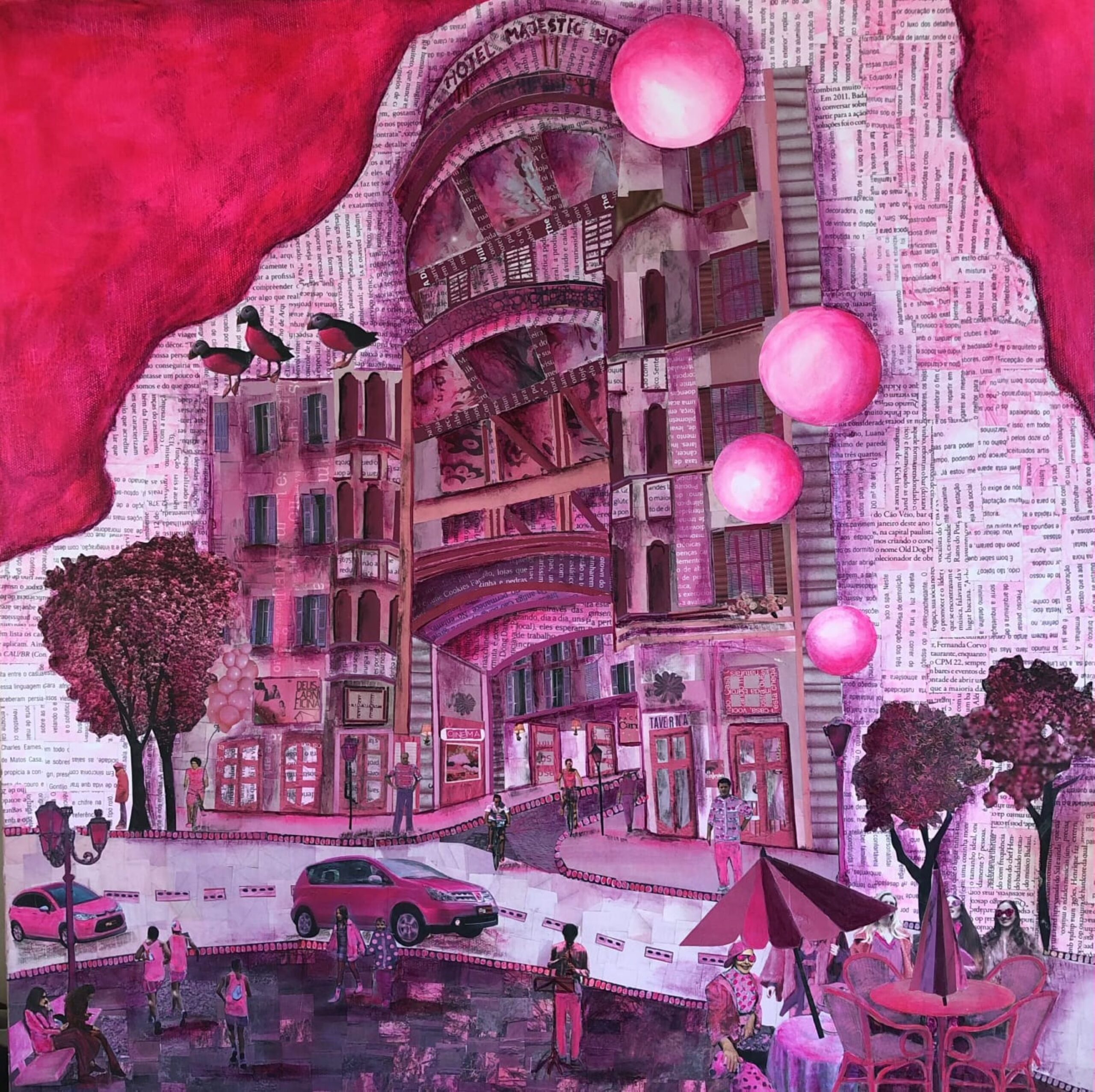 Gravura Galeria de Arte abre a coletiva “50 tons de rosa”, que mostra como uma cor pode revelar sentidos, relações e processos