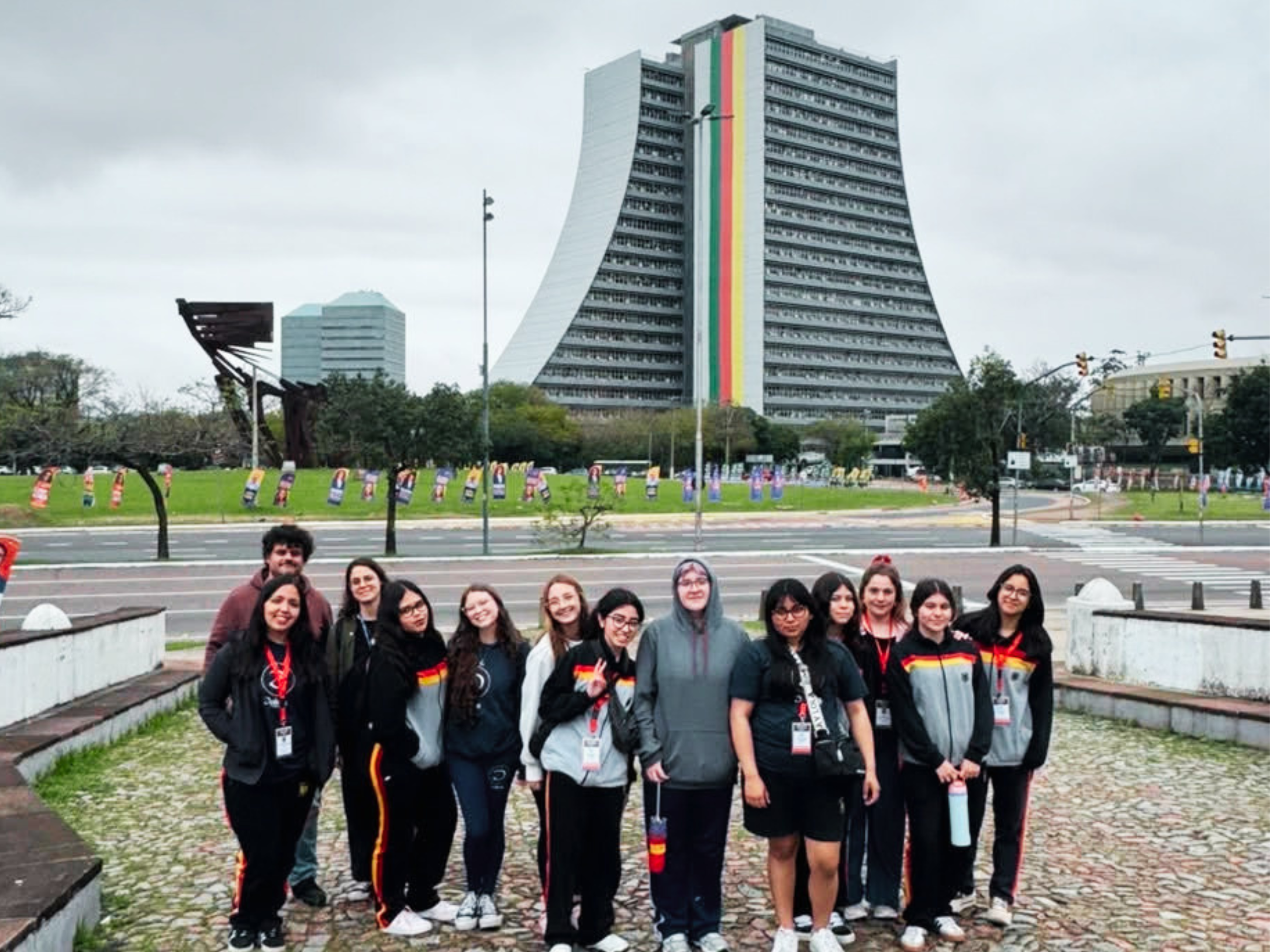Dohms recebe estudantes chilenos e amplia rede de intercâmbio com diferentes países