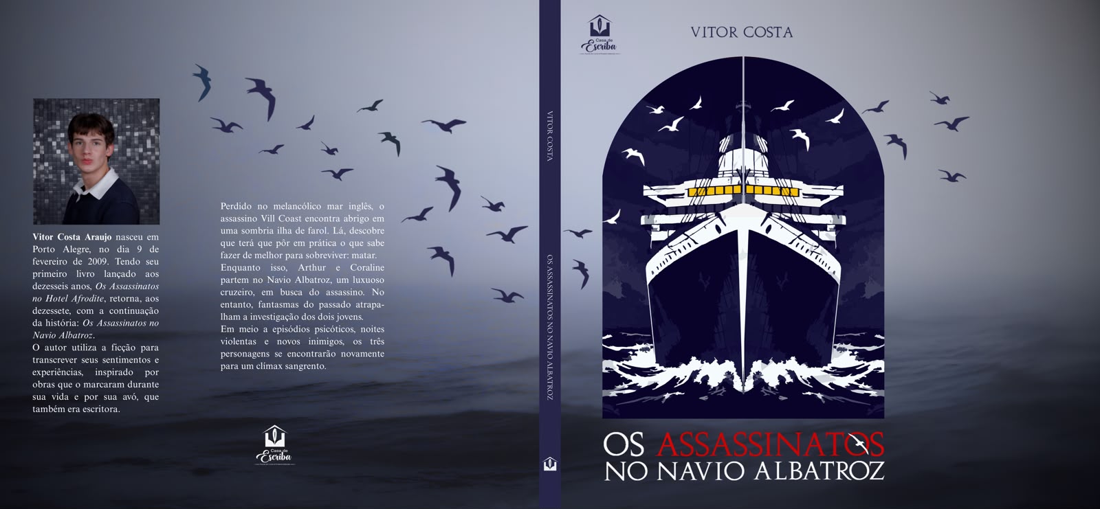 Aos 17 anos, escritor porto-alegrense lança novo livro em Porto Alegre