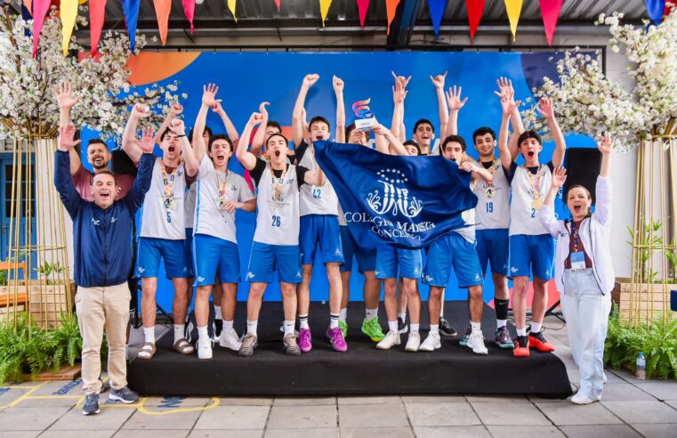 Colégio Marista Conceição conquista ouro no basquete masculino e avança para a etapa nacional da Olimpíada Marista Brasil