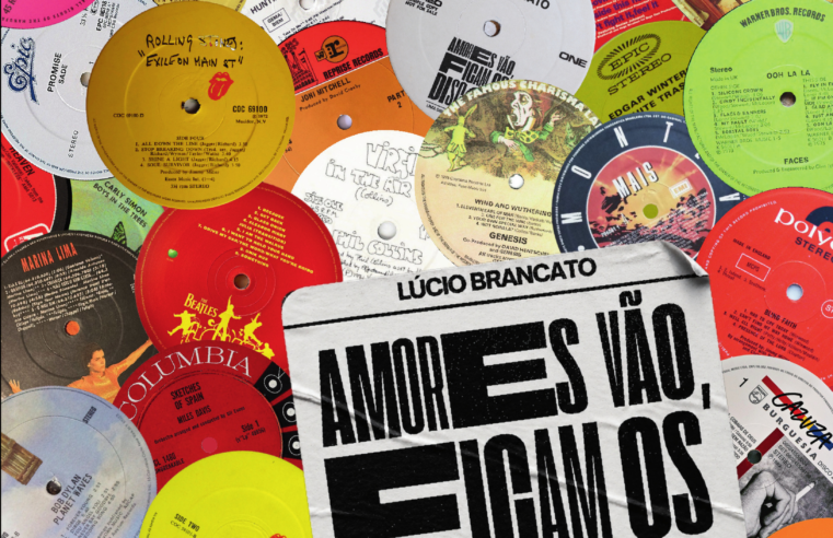 Lúcio Brancato lança o livro Amores Vão, Ficam os Discos – Uma Discoteca Sentimental no dia 20 de outubro, na Rádio Agulha
