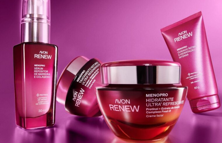 Avon Renew apresenta linha dedicada a mulher na menopausa