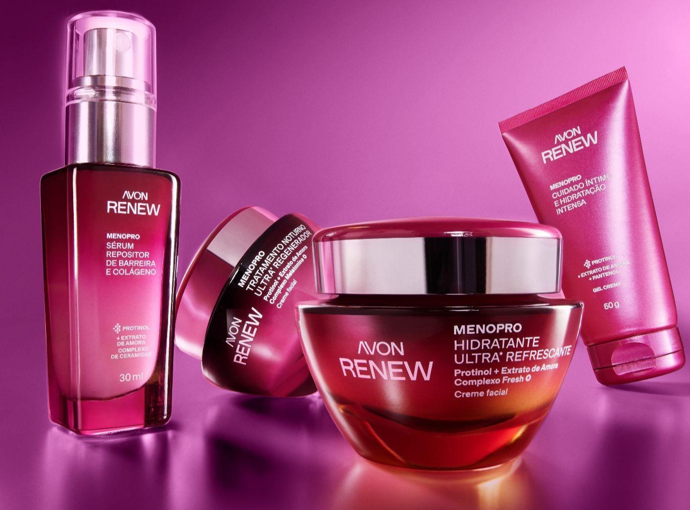 Avon Renew apresenta linha dedicada a mulher na menopausa