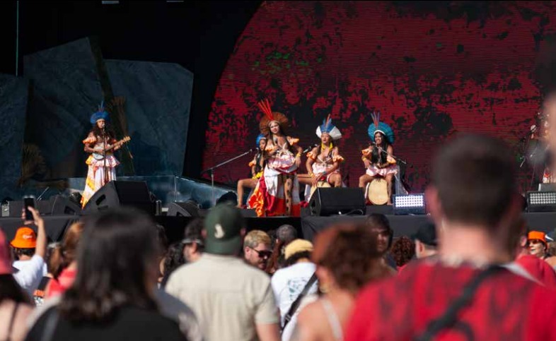 Suraras do Tapajós levam carimbó e cultura indígena a dez cidades do Rio Grande do Sul pelo Sonora Brasil